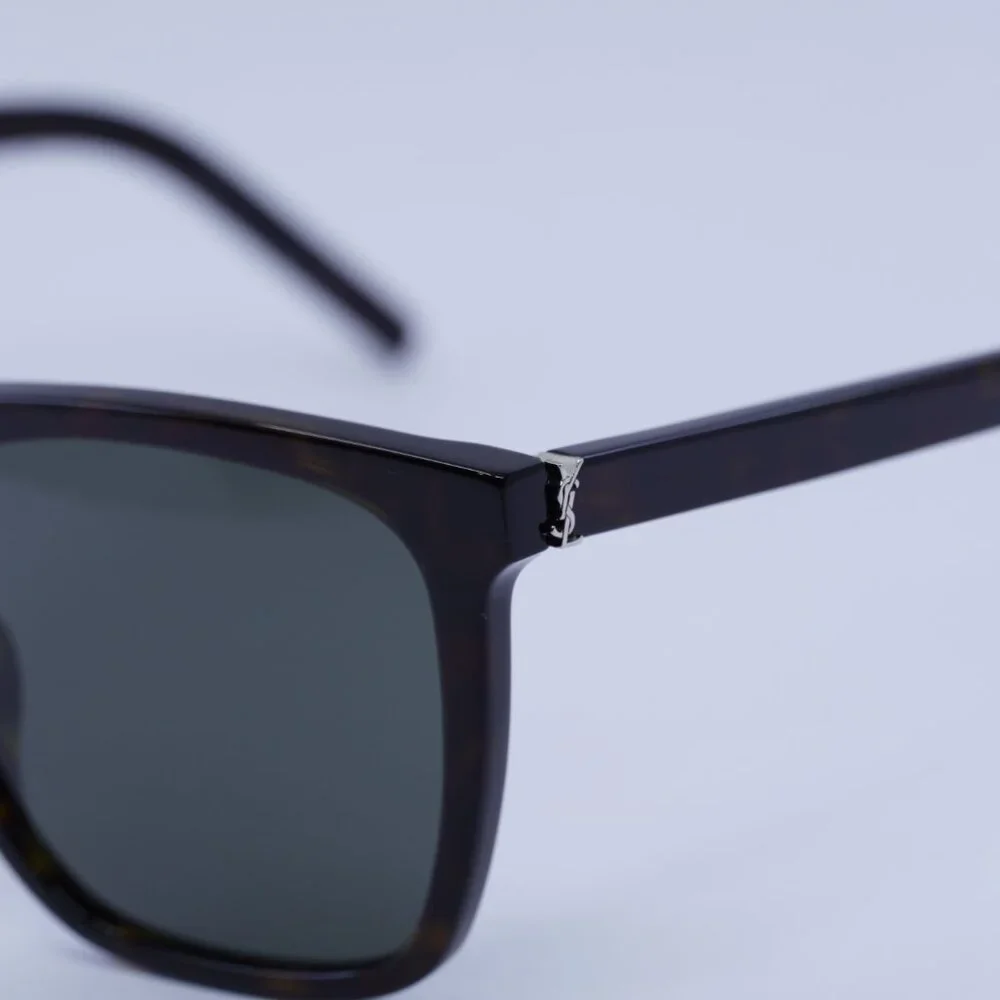 🕶️ New Saint Laurent SLM146 002 Sunglasses - Havana Frame, Grey Lenses - Picture 4 of 11